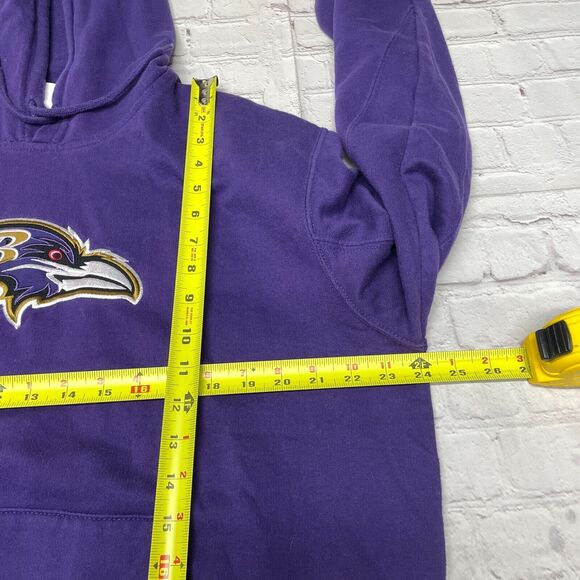 NFL Baltimore Ravens Men Pullover Hoodie Sweatshirt Size Large or XL B347 -28 - Picture 4 of 12